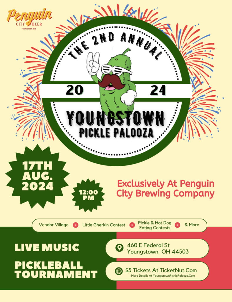 Youngstown Pickle Palooza 2024 Flyer
